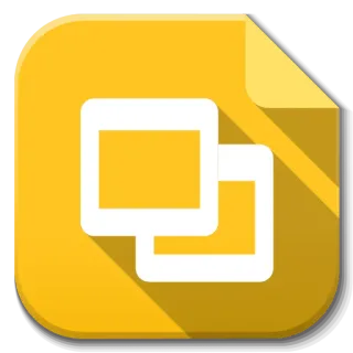 🔵 google, slajdy, prezentacja, aplikacja, biuro, produktywność telegram sticker