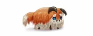 😢 fox, animal, cute, fluffy, orange, furry telegram sticker