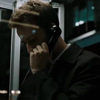 📞 мужчина, телефонная будка, телефон, связь, общественный телефон whatsapp sticker
