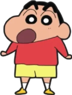 😱 Shin-chan Nohara Crayon Shin-chan Anime, Kartun, Jepang, Karakter, Anak laki-laki, Shinchan, Crayon Shin Chan, Lucu whatsapp sticker