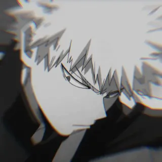 💣 Bakugo Katsuki My Hero Academia 动漫, 漫画, 我的英雄学院, 爆豪, 胜己 telegram sticker