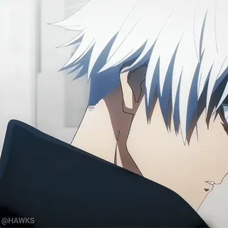 😨 Satoru Gojo Jujutsu Kaisen Anime, Cabelo Branco, Gojo, Jujutsu Kaisen, Satoru telegram sticker