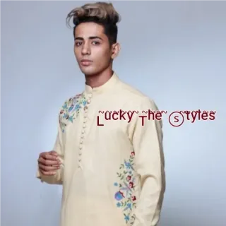 😟 Lucky The Styles Moda hombre, Ropa étnica, Kurta, Moda india, Ropa formal, Retrato whatsapp sticker