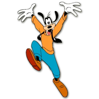 😛 Goofy disney, cartone animato, goofy, cane telegram sticker