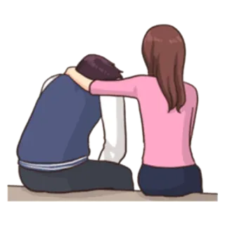 PUDEL : You and I telegram stickers