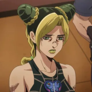 🌊 Jolyne Cujoh JoJo's Bizarre Adventure: Stone Ocean anime, jojo's bizarre adventure, stone ocean, jolyne, jolyne cujoh, character, anime girl telegram sticker