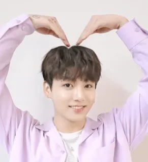 🙆‍♂ Jungkook Jungkook, BTS, K-pop, coeur, idole, coréen, chanteur telegram sticker