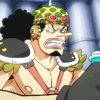 😒 Usopp One Piece Anime, Manga, One Piece, Usopp, Personaje telegram sticker