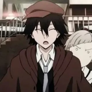 🤨 Ranpo Edogawa Bungou Stray Dogs Anime, Detective, Ranpo Edogawa, Bungou Stray Dogs, Personaje, Manga telegram sticker