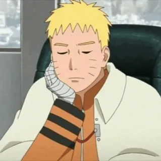 💛 Naruto Аниме, Наруто, Мультфильм, Персонаж telegram sticker