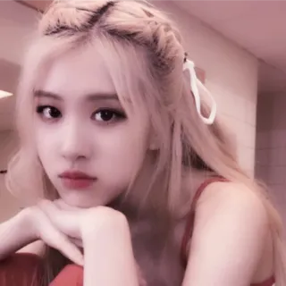 🌸 Rosé Rosé, Blackpink, cantante, K-pop, Idol telegram sticker