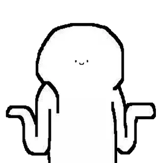 🙂 encogimiento de hombros, confusión, gesto, indiferencia, pregunta telegram sticker