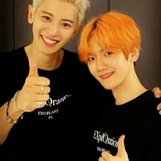 *ChanBaek* @Kpoper_planetbot telegram stickers