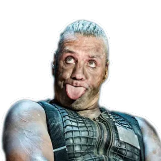 😜 mężczyzna, język, wyraz, śmieszne, głupi telegram sticker