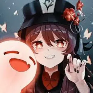 🌟 Hu Tao Genshin Impact anime, girl, video game, character, cute, genshin impact, hu tao telegram sticker