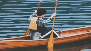 🛶 カヌー, ボート, パドリング, 水, 湖, レクリエーション, アウトドア telegram sticker