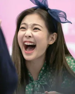 🎗 여자, 웃음, 행복, 인물사진, 얼굴, 미소 whatsapp sticker