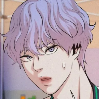 🐚 anime, personaje, dibujo animado, guapo telegram sticker