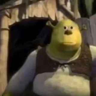 🌟 Shrek dibujos animados, ogro, película, comedia, animado, Shrek telegram sticker