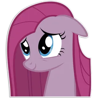 🦄 Pinkie Pie My Little Pony pinkie pie, my little pony, dibujos animados, pony, amistad, lindo telegram sticker