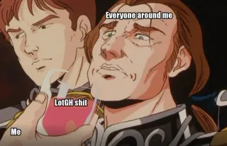 😏 Legend of the Galactic Heroes Everyone around me
LotGH shit
Me anime, meme, funny, Legend of the Galactic Heroes, LotGH telegram sticker