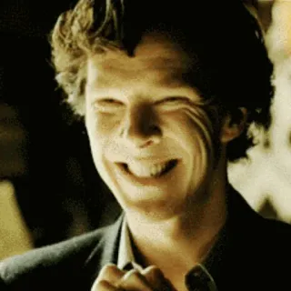 🔎 Benedict Cumberbatch acteur, portrait, drôle, mème, souriant whatsapp sticker