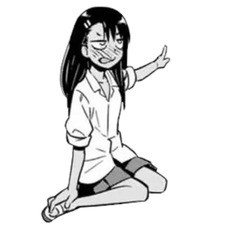👉 Nagatoro Don't Toy with Me, Miss Nagatoro Anime, Manga, Nagatoro, Personaje, Ijiranaide, Nagatoro-san telegram sticker