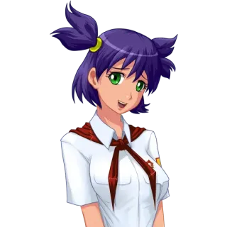 Лена @anime_sticks telegram stickers