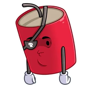 ☹️ dinamit, kartun, bahan peledak, bahaya, bajak laut, tengkorak telegram sticker