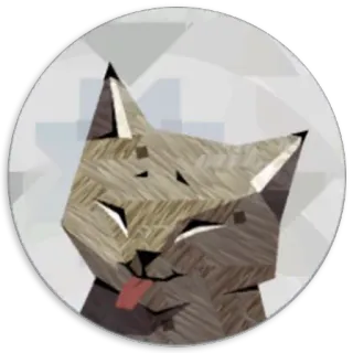 😝 gatto, animale, adesivo, animale domestico, cartone animato, illustrazione telegram sticker