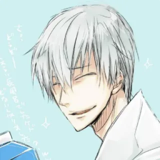 🐍 さぁ…
ビタミーン長寿命8000〜のw Anime, Manga, Männlich, Weißes Haar, Lächelnd telegram sticker