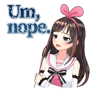 Kizuna AI有聲貼圖  @SeanChannel telegram stickers
