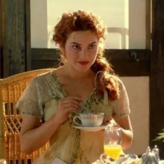 😈 Rose DeWitt Bukater Titanic titanic, rose, śniadanie, kate winslet, film telegram sticker