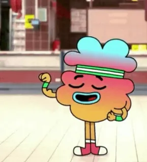 😄 Richard Watterson The Amazing World of Gumball cartoon, animal, funny, comedy, the amazing world of gumball, richard watterson whatsapp sticker