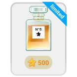🎁 N° 5 perfumy, kosmetyki, butelka, zapach, luksus whatsapp sticker