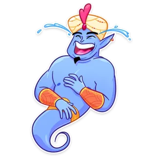 Genie-ous whatsapp stickers