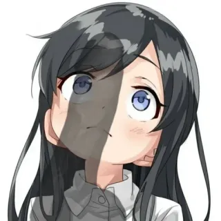 😱 Anime, Cartoon, Mädchen, Süß, Manga, Kawaii telegram sticker