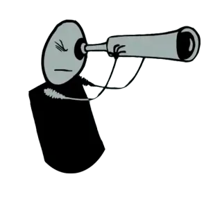 Mr. Freeman telegram stickers