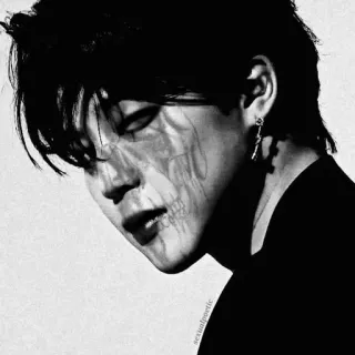 💔 Jimin sexualpoetic jimin, bts, kpop, skull, skeleton telegram sticker