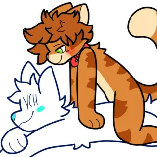 💆‍♂️ YCH telegram sticker