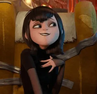 🕷 Mavis Dracula Hotel Transylvania Cartoon, Vampir, animiert, Hotel, Transsilvanien, Mavis telegram sticker