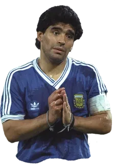 🙏 Diego Maradona football, football américain, Argentine, athlète, sport whatsapp sticker
