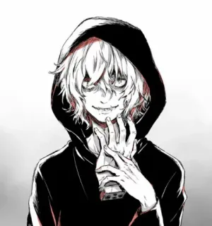🤭 Tomura Shigaraki My Hero Academia anime, villain, shigaraki, my hero academia, creepy, manga, tomura telegram sticker