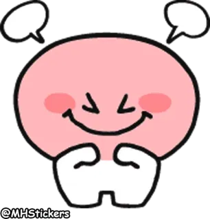 🤬 @MHStickers sticker, roze, leuk, emoji, cartoon whatsapp sticker