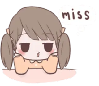 Chubby Girl [eng] @reilostickers telegram stickers