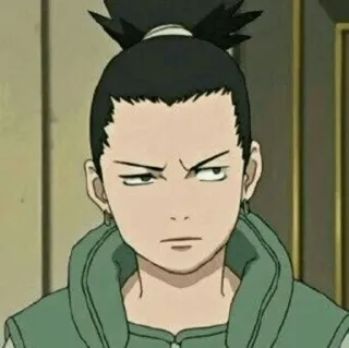 🗡 Shikamaru Nara Naruto Anime, Desenho animado, Sticker, Shikamaru, Naruto, Personagem telegram sticker