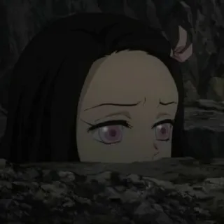 🎋 Nezuko Kamado Demon Slayer Anime, Nezuko, Demon Slayer, Schattig, Manga, Hoofd, Meisje telegram sticker