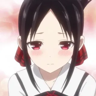 🌺 Kaguya Shinomiya Kaguya-sama: Love Is War 애니메이션, 카구야, 시노미야, 카구야 님, 러브 이즈 워, 만화, 캐릭터 telegram sticker