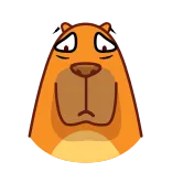 😭 animal, triste, cachorro, desenho animado, expressão, emoji telegram sticker