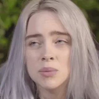 🕷 Billie Eilish Billie Eilish, cantora, celebridade, pop star, músico, artista telegram sticker